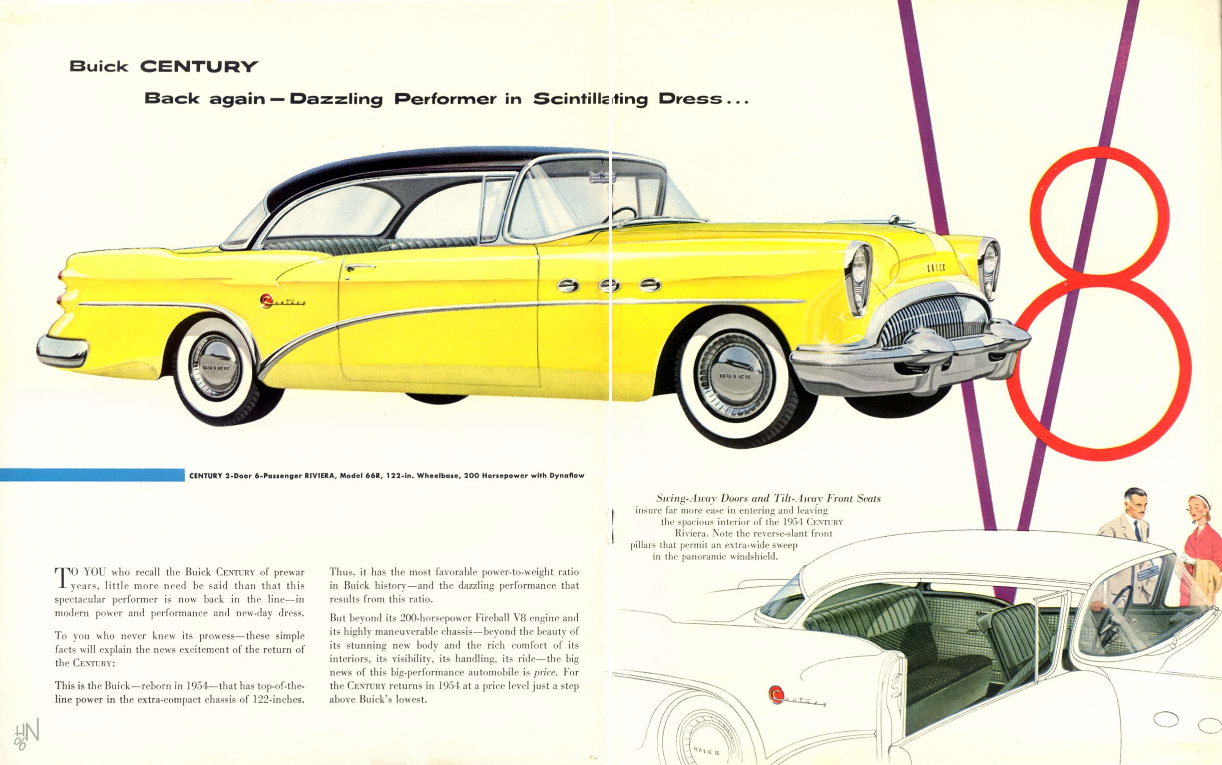 1954 Buick Brochure